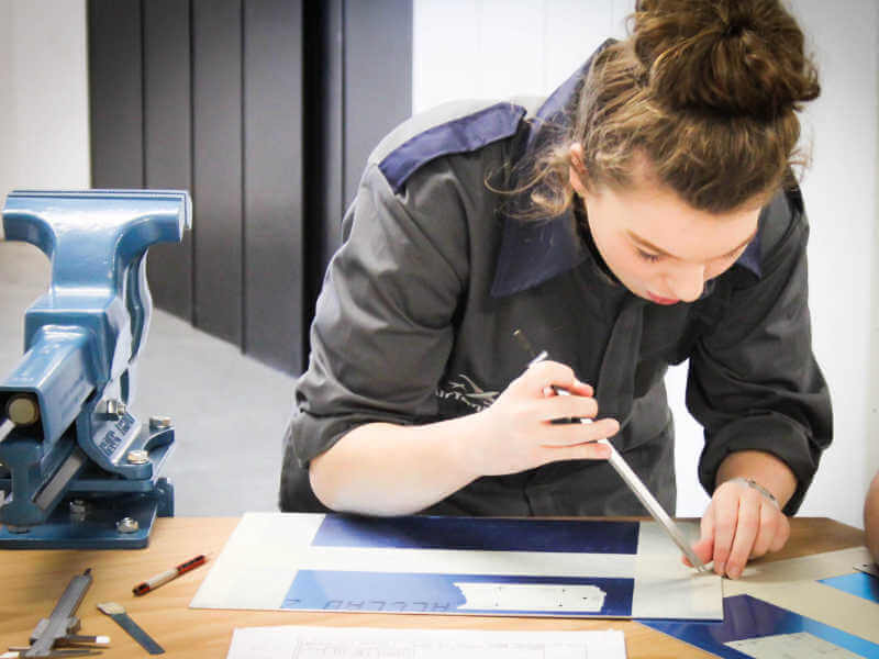 Trainee Aircraft Mechanic: Katie Lockwood